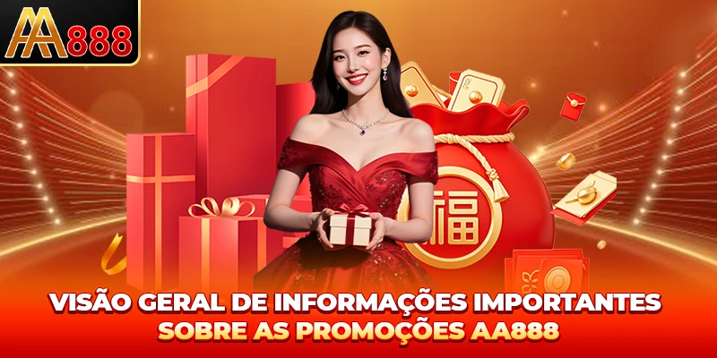 Visão geral de informações importantes sobre as promoções AA888