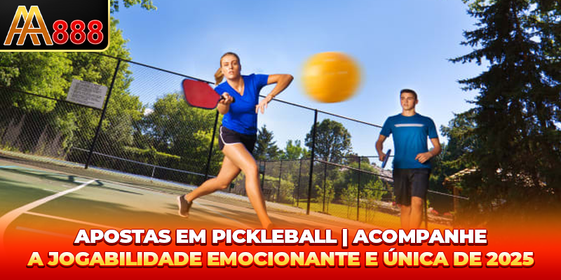 Apostas Pickleball - Descubra a jogabilidade atraente e única de 2025