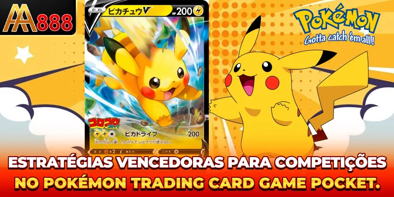 Estratégias vencedoras para competições no Pokémon Trading Card Game Pocket